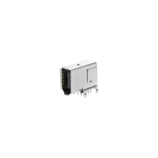 Molex 10 Way Right Angle Through Hole Female Firewire Connector, 2A, 125V, Phosphor Bronze, Solder, 55445-1029