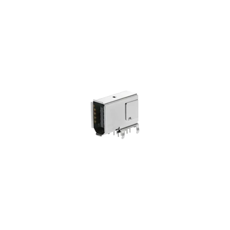 Molex 10 Way Right Angle Through Hole Female Firewire Connector, 2A, 125V, Phosphor Bronze, Solder, 55445-1029