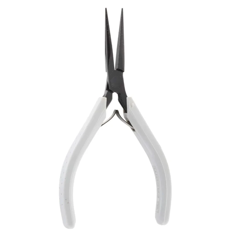 Facom Long Nose Plier Smooth Jaw Comfort Grip 140mm Overall Length 35mm Jaw 1 Piece 432.LMT