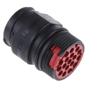 Souriau Sunbank by Eaton Circular Connector, 18 Contacts, In-Line Plug, Male, IP68, 13A, 1500V, Clipper Series CL1C3101