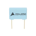 TDK Film Capacitor 100nF 160V AC 250V DC Through Hole High Pulse B32520C3104J000