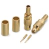 Wurth Elektronik WR-MMCX Series Coaxial Connector, Cable Mount, Male MCX, 50 Ω, Straight Crimp 66046011210320