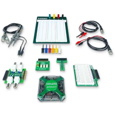 Digilent Ultimate Analogue Discovery 2 Bundle Multi-Function Instrument USB, Oscilloscope, Function Generator, 471-027