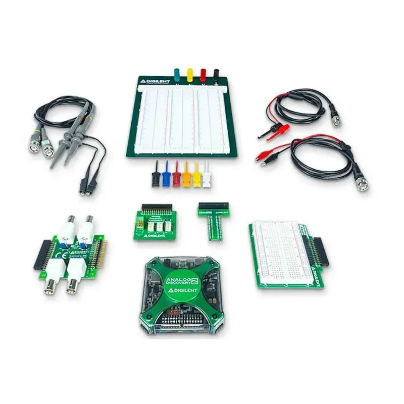 Digilent Ultimate Analogue Discovery 2 Bundle Multi-Function Instrument USB, Oscilloscope, Function Generator, 471-027