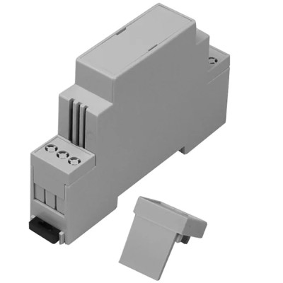 RS PRO Polycarbonate DIN Rail Enclosure Kit 58 mm Height, 17.5 mm Length, 90 mm Width, IP20, CNMB/RSP Series 194-7576