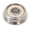 NMB 1 Row Ball Bearing Shielded DDRI-814ZZMTRA5P24LY121, 6.35 mm ID, 12.7 mm OD, Steel Cage, ABEC 5