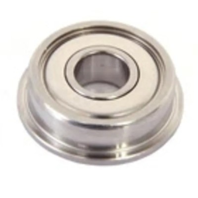 NMB 1 Row Ball Bearing Shielded DDRI-814ZZMTRA5P24LY121, 6.35 mm ID, 12.7 mm OD, Steel Cage, ABEC 5