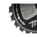 Makita Circular Saw Blade Tungsten Carbide 24 Teeth for Wood 210 mm Diameter 30 mm Arbor B-09438