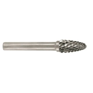 RS PRO Ball Nosed Tree Burr 12 mm Tungsten Carbide Diamond Cut 6 mm Shank 90 mm Length 194-7984