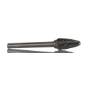 RS PRO Burr Set Tungsten Carbide, 8 Piece, 1/4 Inch Head 194-7995