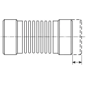 Huco Flexible Coupler, 17 mm OD, 27 mm Length, Aluminium Hub, Nickel Bellows, Screw Style 321.17.3131