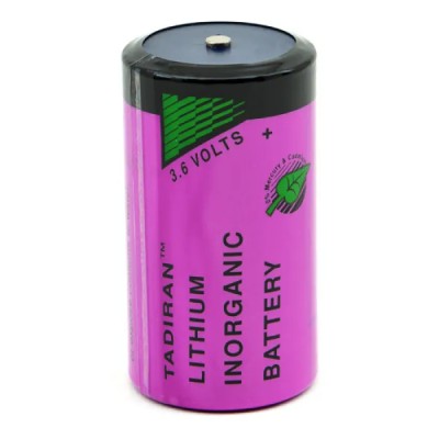Tadiran Lithium Thionyl Chloride D Battery 3.6V 19Ah Standard Terminals SL-2880/S