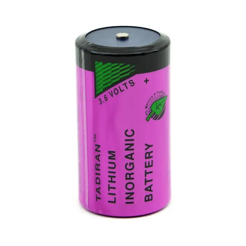 Tadiran Lithium Thionyl Chloride D Battery 3.6V 19Ah Standard Terminals SL-2880/S