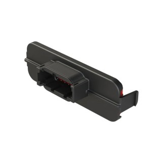 Amphenol Industrial ATM13 Automotive Connector Male Black PCB 12 Way Solder Termination ATM13-12PB-R008