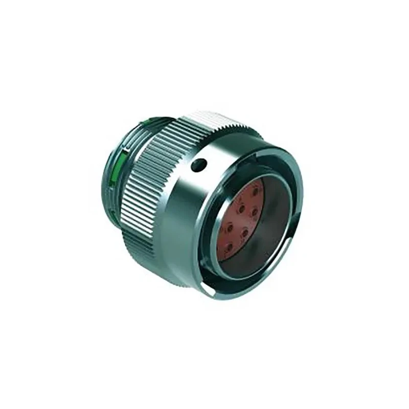 Amphenol Industrial Circular Connector 14 Contacts Plug Male IP67 IP69K 13A 250V Cable Mount Bayonet Crimp Zinc Alloy AHDM06