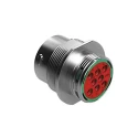 Amphenol Industrial Circular Connector 8 Contacts Plug Male Cable IP67 IP69K 25A 250V AHDM04