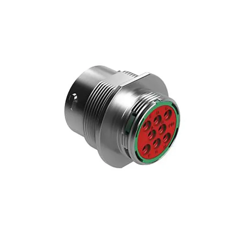 Amphenol Industrial Circular Connector 8 Contacts Plug Male Cable IP67 IP69K 25A 250V AHDM04