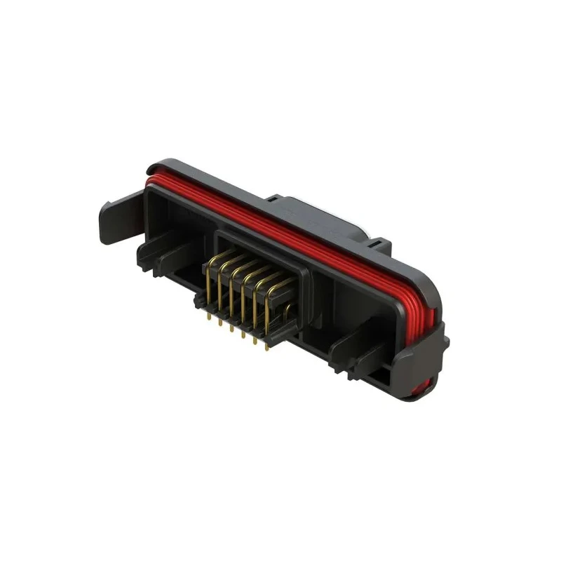 Amphenol Industrial ATM13 Automotive PCB Male Connector 12 Way, IP69K, Solder, Header, Thermoplastic, 7.5A ATM13-12PA-GR01