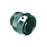 Amphenol Industrial Circular Connector, 20 Contacts, Female Socket, Cable Mount, IP67/IP69K, Bayonet, Zinc Alloy AHDM06