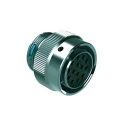 Amphenol Industrial Circular Connector 14 Contacts, Cable Mount, Socket, Female, IP67, IP69K, Bayonet, Zinc Alloy AHDM06