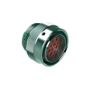 Amphenol Industrial Circular Connector Plug 19 Contacts Male IP67 IP69K Cable Crimp 250V AHDM06
