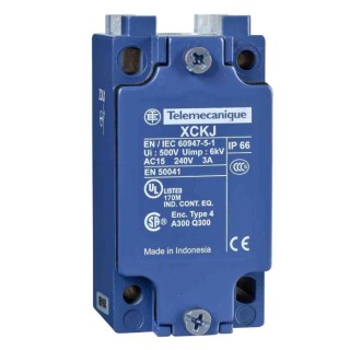Telemecanique Sensors Limit Switch Body 2 NO 1 NC IP66 Metal Housing 240V AC 1.5A 