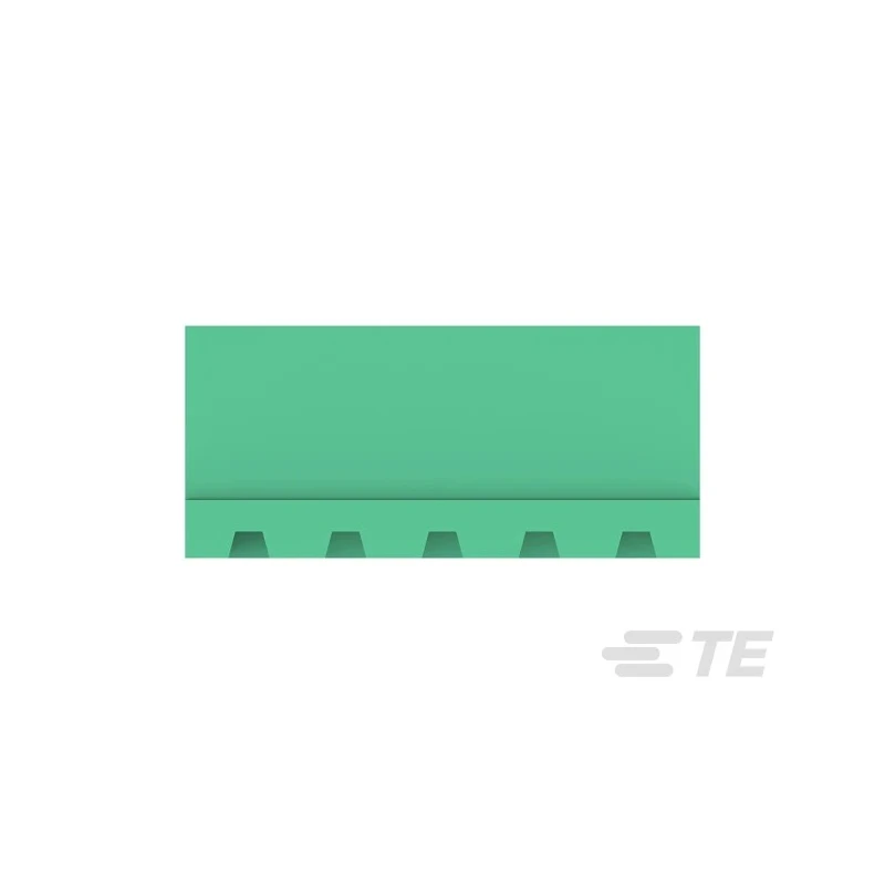 TE Connectivity Buchanan Series Pluggable Terminal Block, 6 Contacts, 5 mm Pitch, 1 Row, Brass, 16A, Right Angle 2350513-6