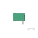 TE Connectivity Buchanan Series Pluggable Terminal Block, 6 Contacts, 5 mm Pitch, 1 Row, Brass, 16A, Right Angle 2350513-6