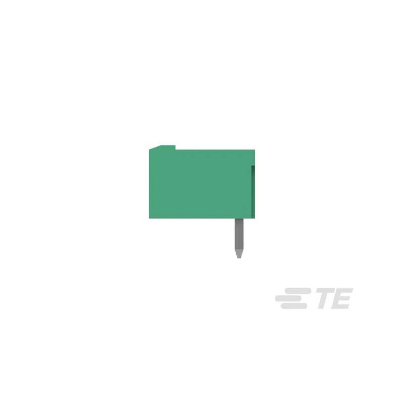 TE Connectivity Buchanan Series Pluggable Terminal Block, 6 Contacts, 5 mm Pitch, 1 Row, Brass, 16A, Right Angle 2350513-6