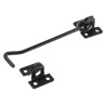 RS PRO Steel Gate Latch, Epoxy Powder Coated, 152 mm, 1.5 in, Hook and Staple, 751-304