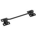 RS PRO Steel Gate Latch, Epoxy Powder Coated, 152 mm, 1.5 in, Hook and Staple, 751-304