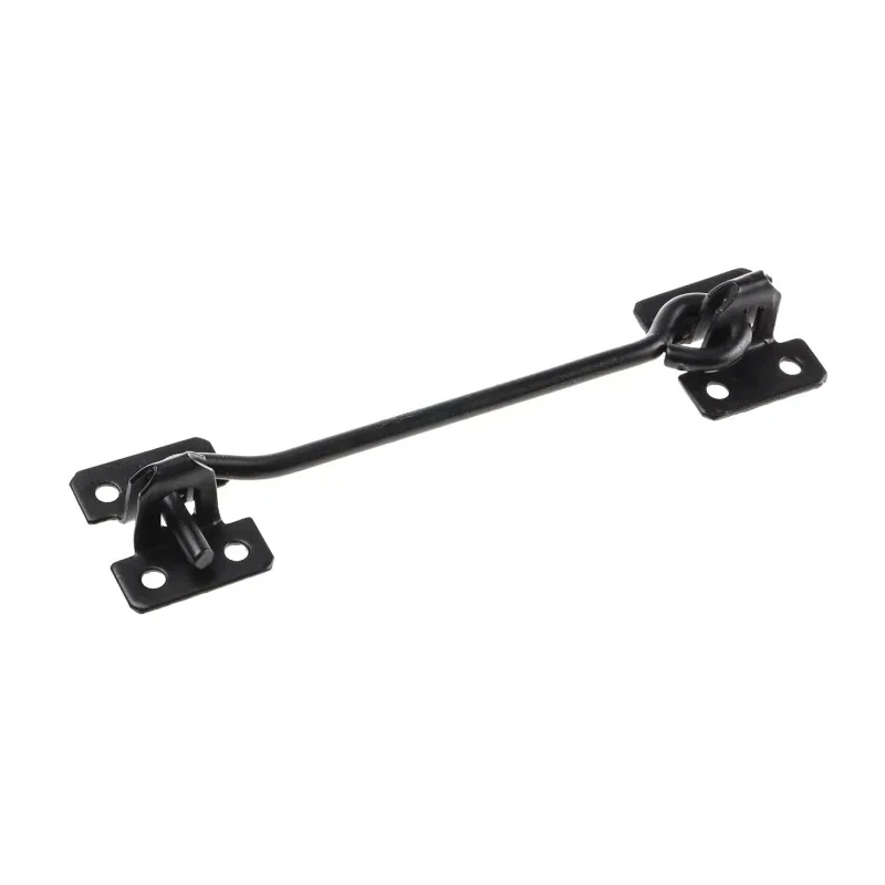 RS PRO Steel Gate Latch, Epoxy Powder Coated, 152 mm, 1.5 in, Hook and Staple, 751-304