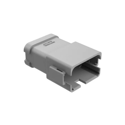 Amphenol Industrial AT04 Automotive Connector Male Grey Cable 12 Way Crimp Termination AT04-12PA-P031