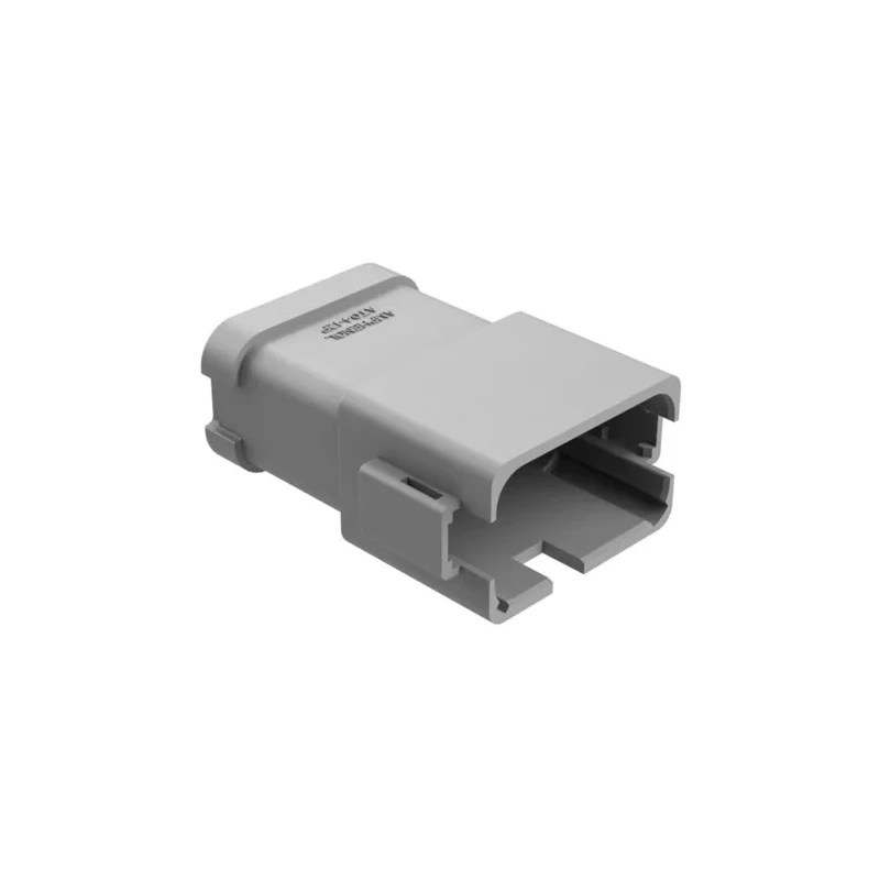 Amphenol Industrial AT04 Automotive Connector Male Grey Cable 12 Way Crimp Termination AT04-12PA-P031