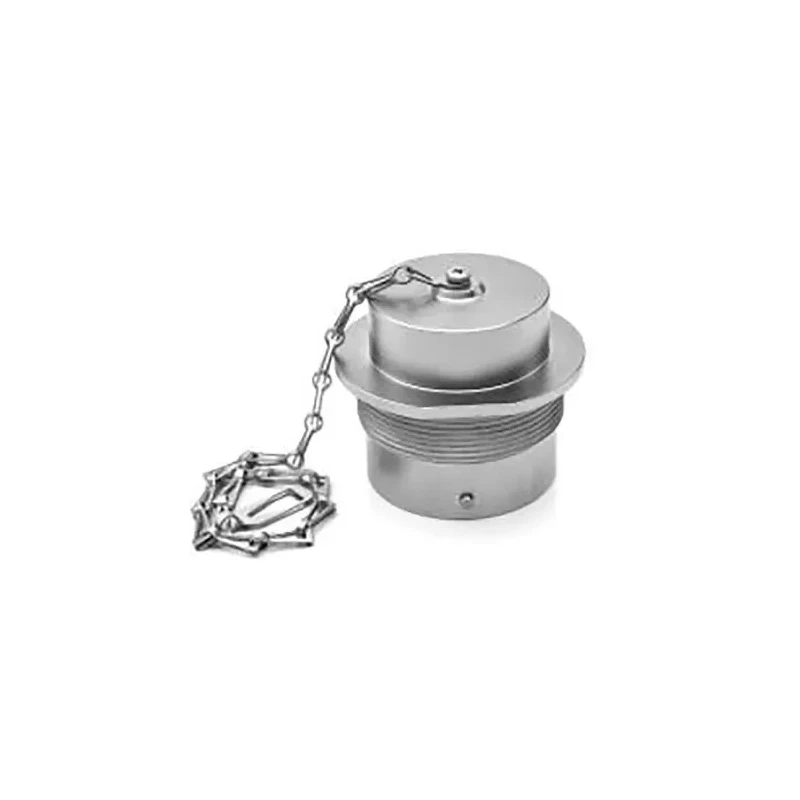 Amphenol Industrial Circular Connector Dust Cap, Aluminium, Nickel Finish, IP67, Panel Mount AHDC34