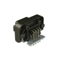 Amphenol Industrial AT13 Automotive Connector Male Flange 8 Way Crimp 13A IP67 Black AT13-08PB-BM03