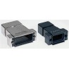 FCT from Molex FWH Series ABS Straight D-Sub Backshell, 15 Way, IP67, Strain Relief, Silver, Nickel FWH2AE / 1727040107