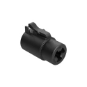Amphenol Industrial Automotive Connector Female Cable Crimp 1 Way 100A Black, IP69K/IP67 ATHD06