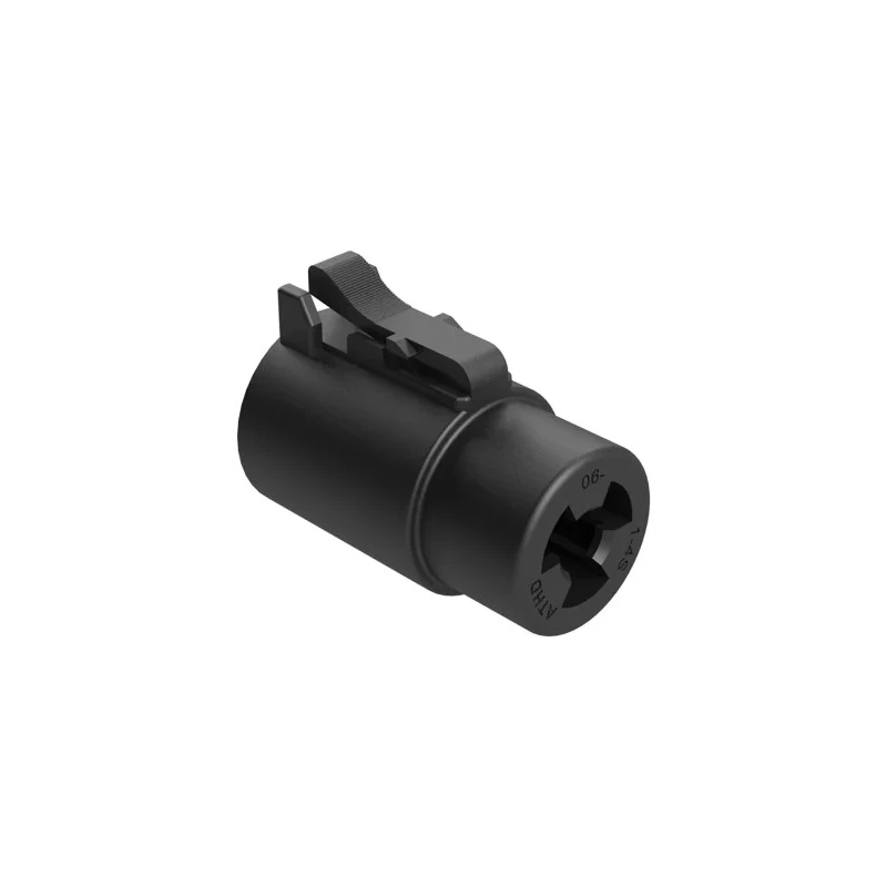 Amphenol Industrial Automotive Connector Female Cable Crimp 1 Way 100A Black, IP69K/IP67 ATHD06