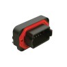 Amphenol Industrial AT13-12PB-BM03 Automotive Connector Male Flange 12 Way Crimp Termination, IP67, 13A, Black