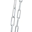 RS PRO Zinc Plated Steel Chain Link, 10 Meter, 26 mm Link Length, 45 kg Load Capacity 752-442