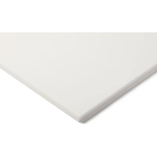 RS PRO White Polytetrafluoroethylene Plastic Sheet 600 mm x 300 mm x 13 mm, UL 94 V-0, PTFE, High Chemical Resistance 752-650