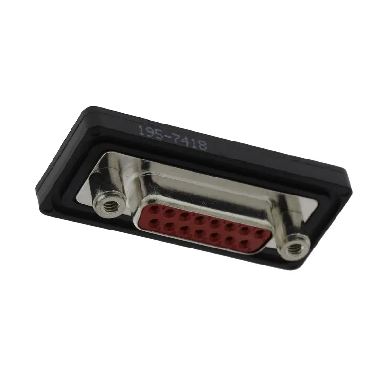 FCT from Molex 15 Way Straight D-Sub Connector, Panel Mount, Female, 7.5A, 250V, 2.84mm Pitch, Brass FWDF15S / 1731100023