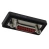FCT from Molex 15 Way Straight D-Sub Connector, Panel Mount, Female, 7.5A, 250V, 2.84mm Pitch, Brass FWDF15S / 1731100023