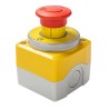 Schneider Electric Harmony Twist Release Emergency Stop Push Button, Illuminated, Surface Mount, 1 NO/2 NC XALK178W3B140G