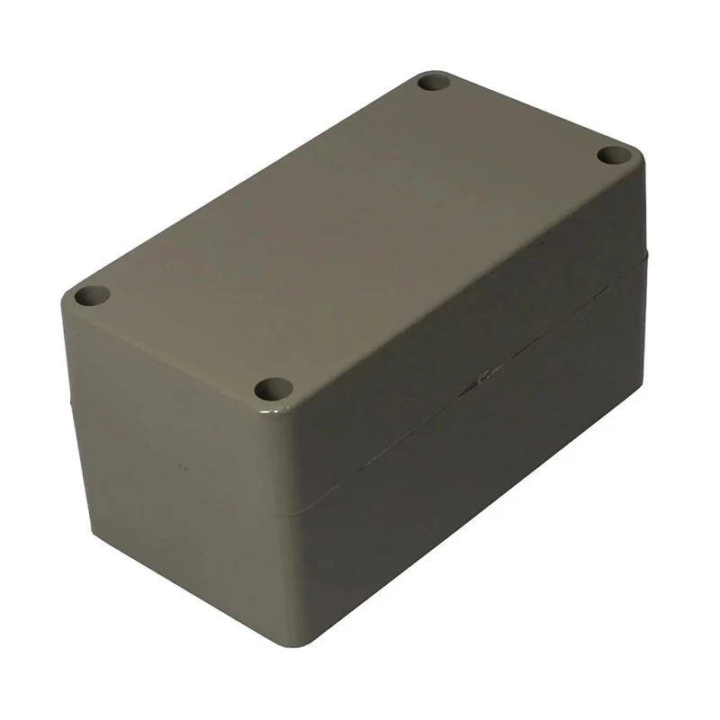 RS PRO General Purpose Moulded Enclosure, ABS, IP54, Grey Lid, 60 x 118 x 64 mm 195-9115