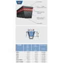 OPTIBELT Drive Belt Raw Edge XPZ Section Rubber 1290 mm Length 911 mm Inside XPZ 987 XEP
