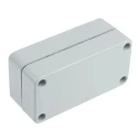 RS PRO ABS General Purpose Moulded Enclosure, IP54, Grey Lid, 100mm x 50mm x 40mm, 195-9109