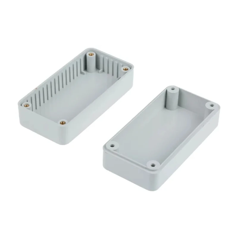 RS PRO ABS General Purpose Moulded Enclosure, IP54, Grey Lid, 100mm x 50mm x 40mm, 195-9109