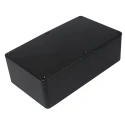 RS PRO ABS General Purpose Moulded Enclosure, IP54, Black Lid, 190 x 110 x 60 mm 195-9121
